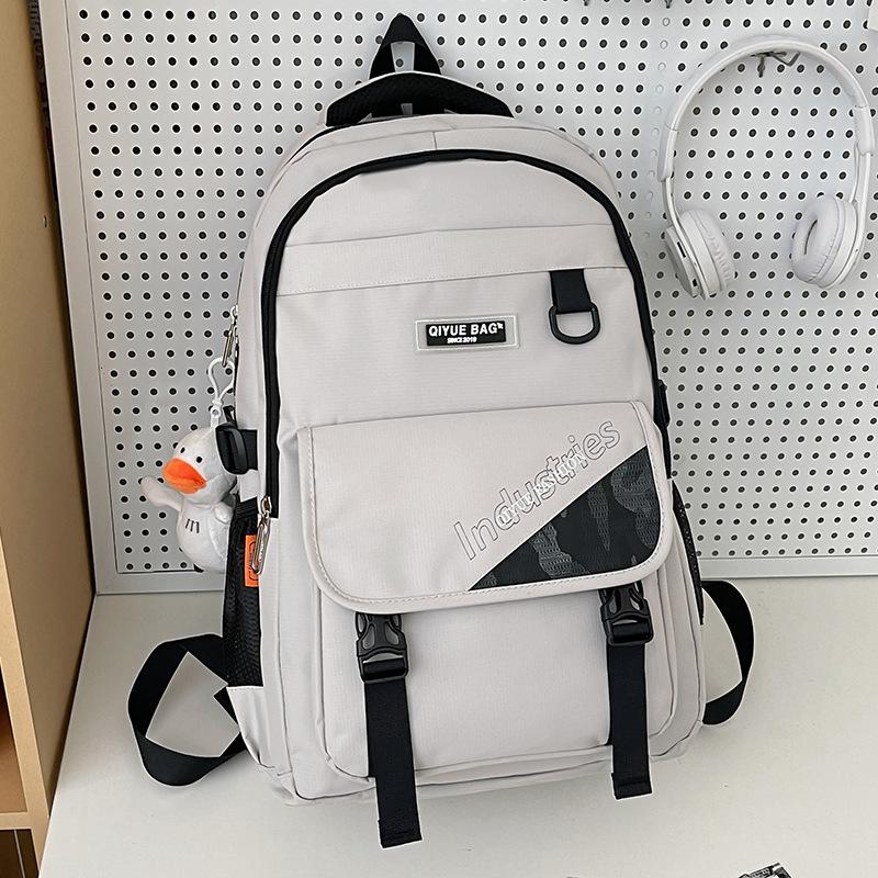 Primary School Girls Contrasting Colors Junior High School Students College Students Backpack Backpack