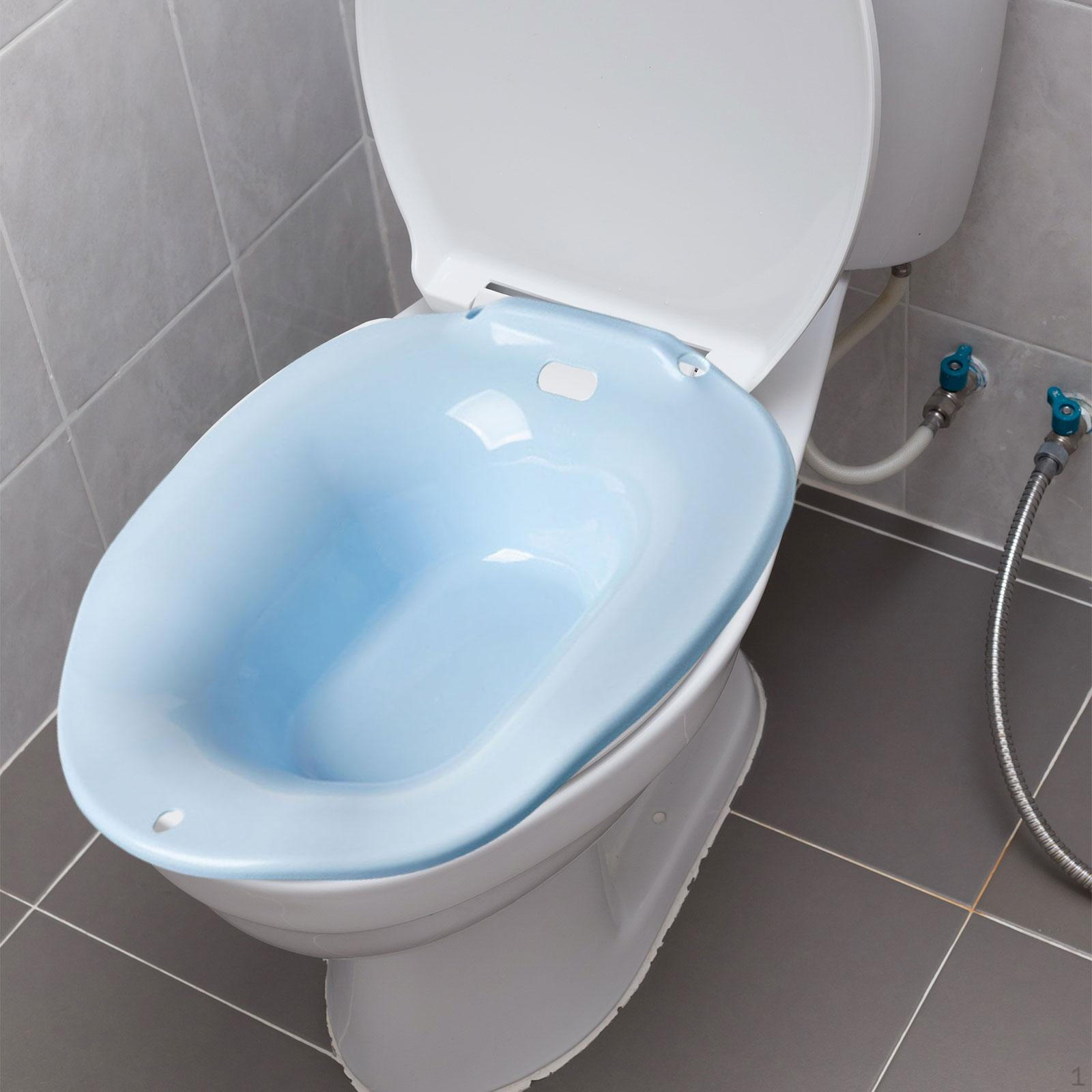 

Sitz Bath for Toilet Seat Multifunctional Wide Portable over The Blue pp