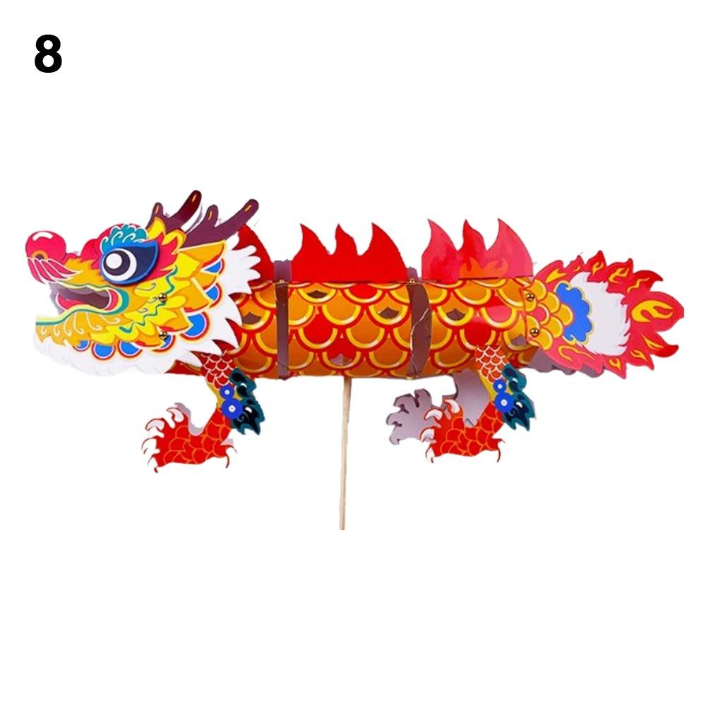 3D Paper Dragon Craft Chinese New Year Chinese Dragon Dance New DIY Dragon Decor