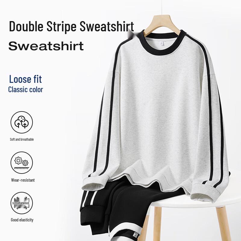 Jeanswest Women's Butterfly Bow Loose Round Neck Sweatshirt