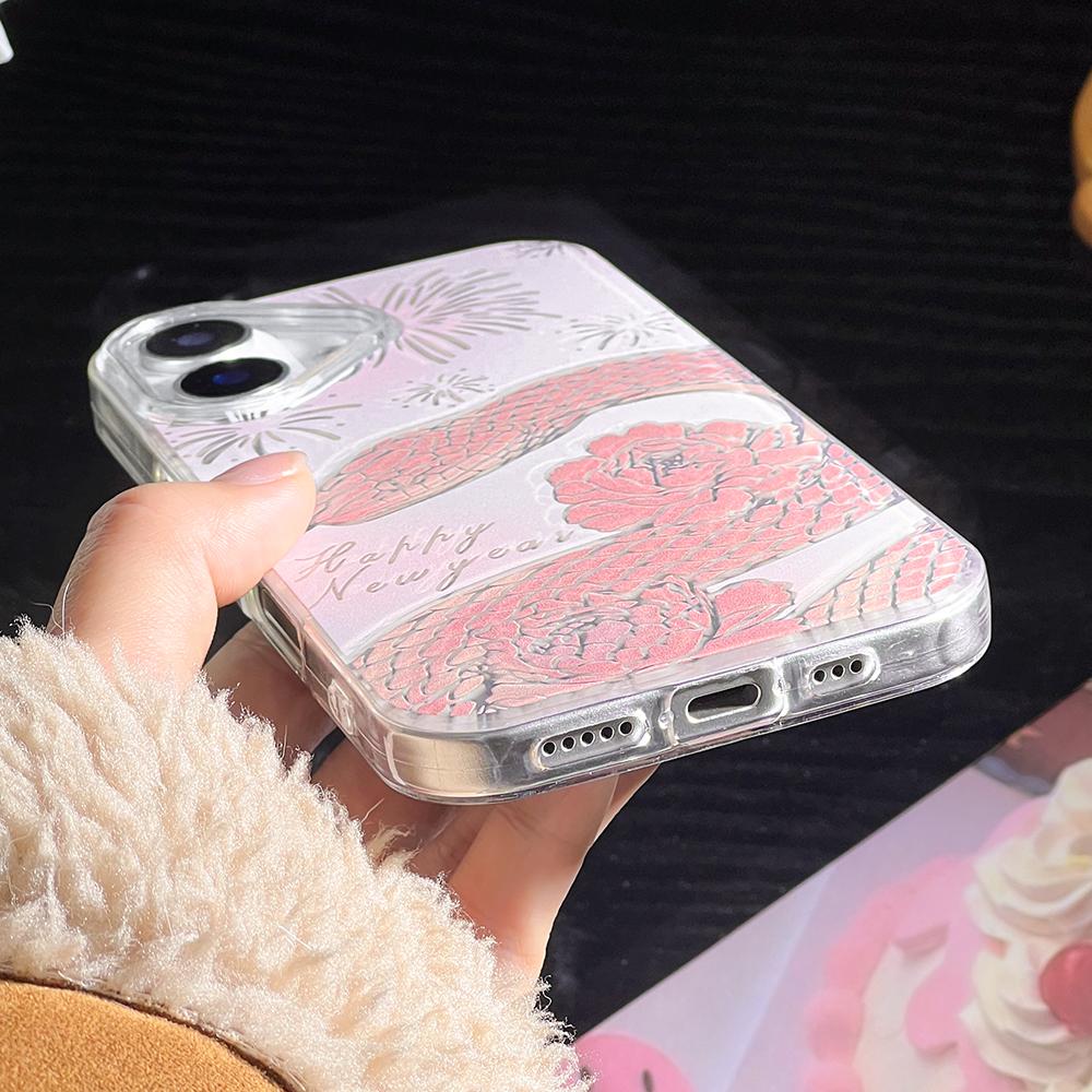 Handyhülle für iPhone 11 13 16 Pro Max iPhone 14 15 Pro Max 12 13 Pro Max 16 Plus 13 Pro 14 Pro Gletschermuster Hochwertige Farbe