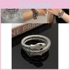 Chic Snakeshaped Alloy Zircon Bracelet For Women Unique And Forward Fashion