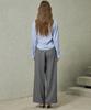 Alikim Tomo Wide Slacks / Charcoal