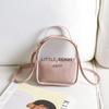 Visible Transparent Crossbody Bag Adjustable Strap Candy Color Pu Bag  Beach