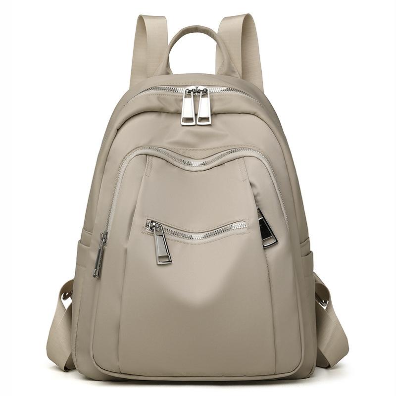 Schoolbag Oxford cloth women's backpack 1011 new versatile simple durable backpack commuting large capacity travel schoolbag women