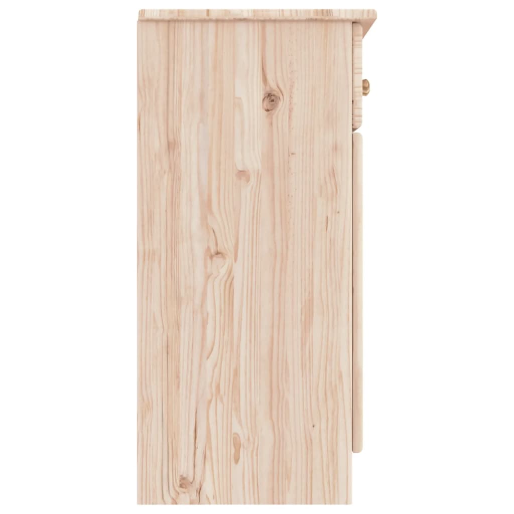 Sideboard ALTA 112x35x73 Cm Solid Pine Wood