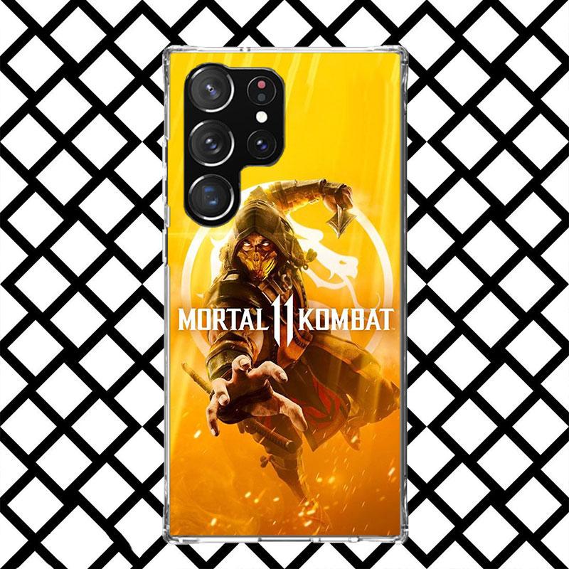 Mortal Kombat Phone Case for Samsung Galaxy S26 S25 Edge S24 S23 Ultra S22 Plus S21 FE S20 + Soft Cover Print Fundas Galaxy S25