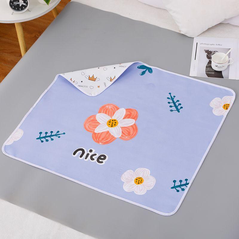 

Маленький матрас для периода тети Фло, водонепроницаемый полоскательный коврик для машинной стирки для девочек, менструальный период, боковая подушка для предотвращения протечек 50*70 cm