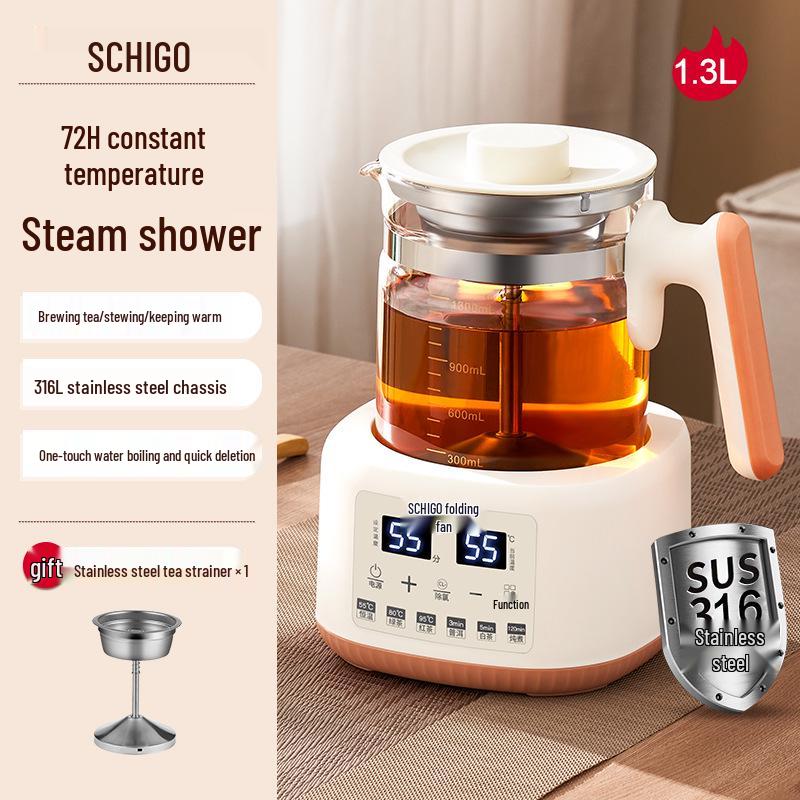Zhigao Smart Temperature-Controlled Tea Maker & Electric Kettle for Home and Office