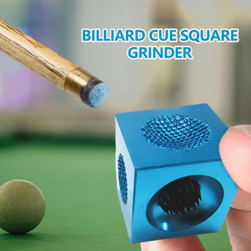 Billiard Cube Cue Accessories Trimmer Cube Billiard Cue Accessories Billiard Cube For Repairing Leather Felting Needle Repairing