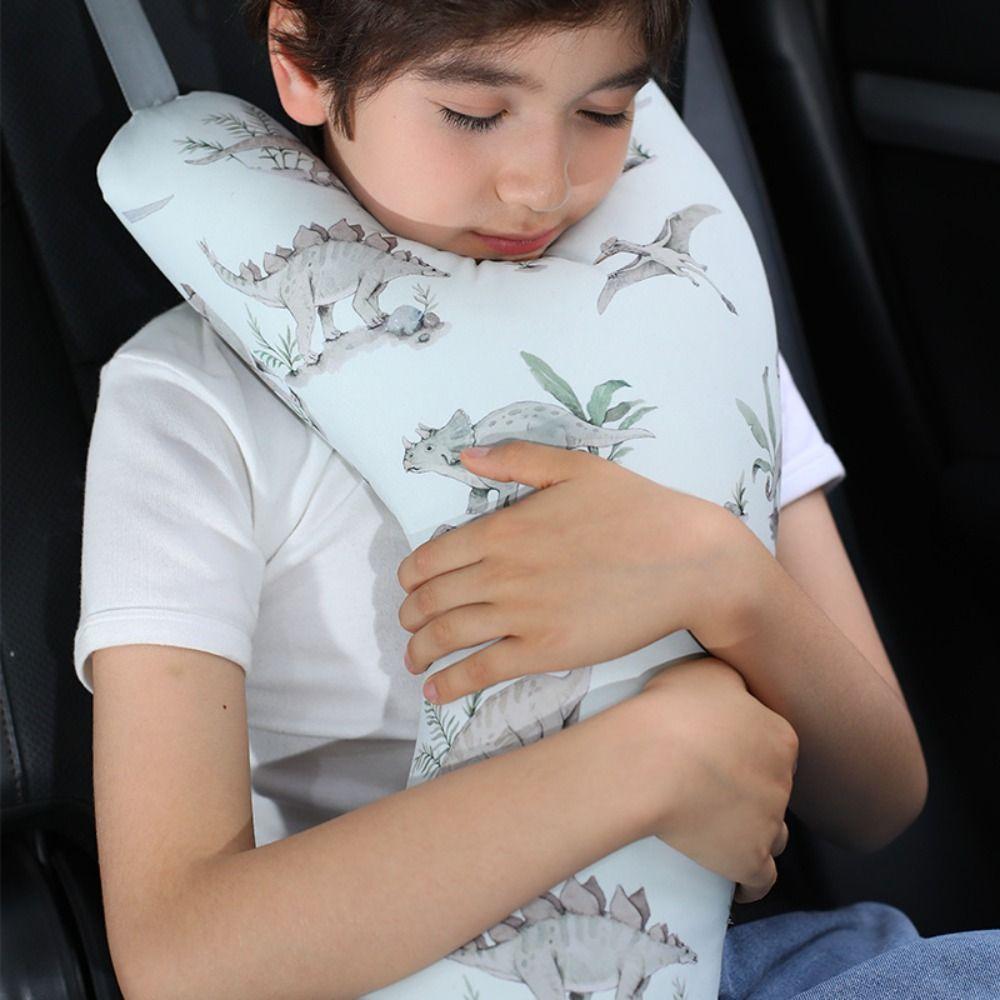 Cartoon Children's Car Sleep Headrest Y-shaped Car Seat Belt Cover Long Trips