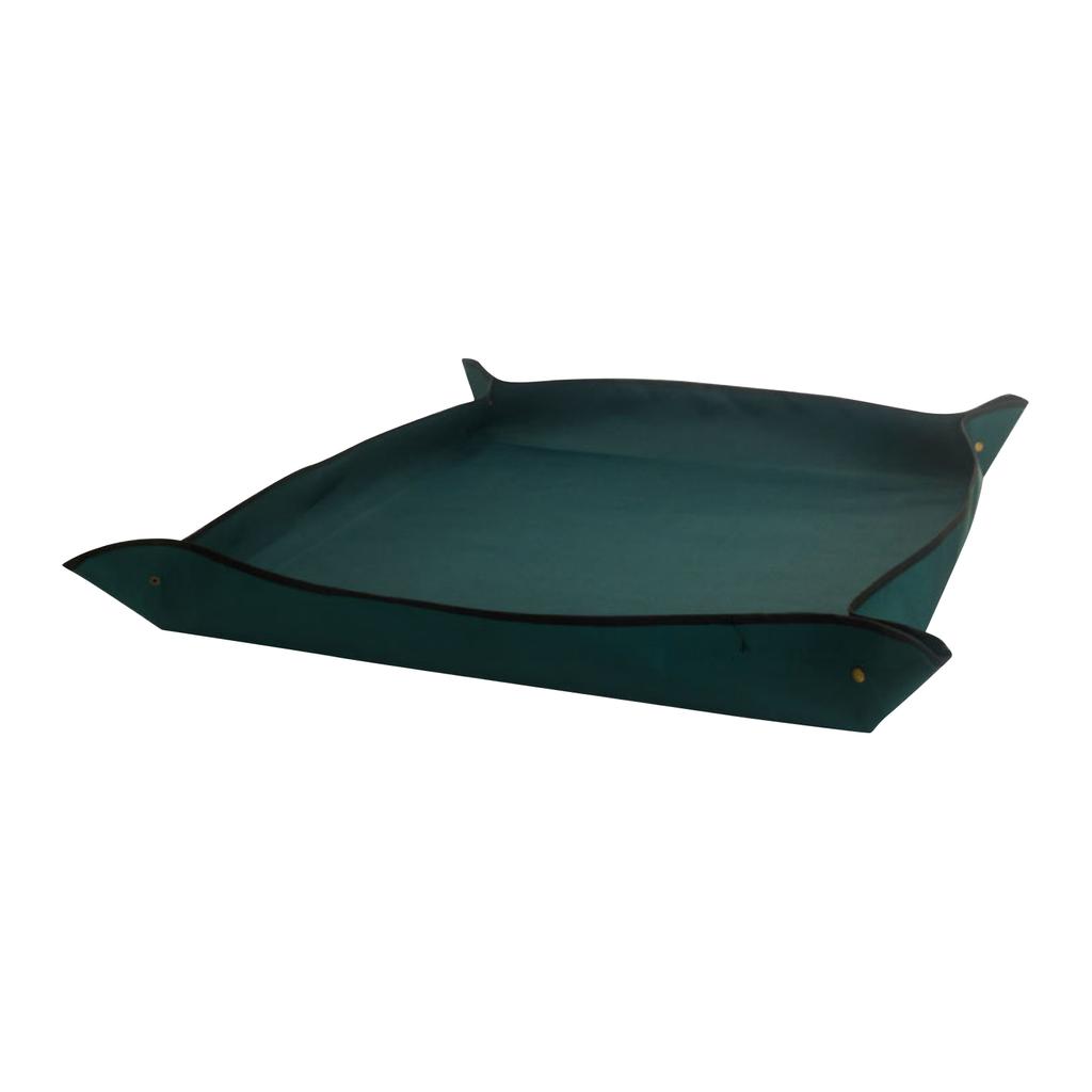Drak Green Mat For Repotting And Changing Soil For Green Plants