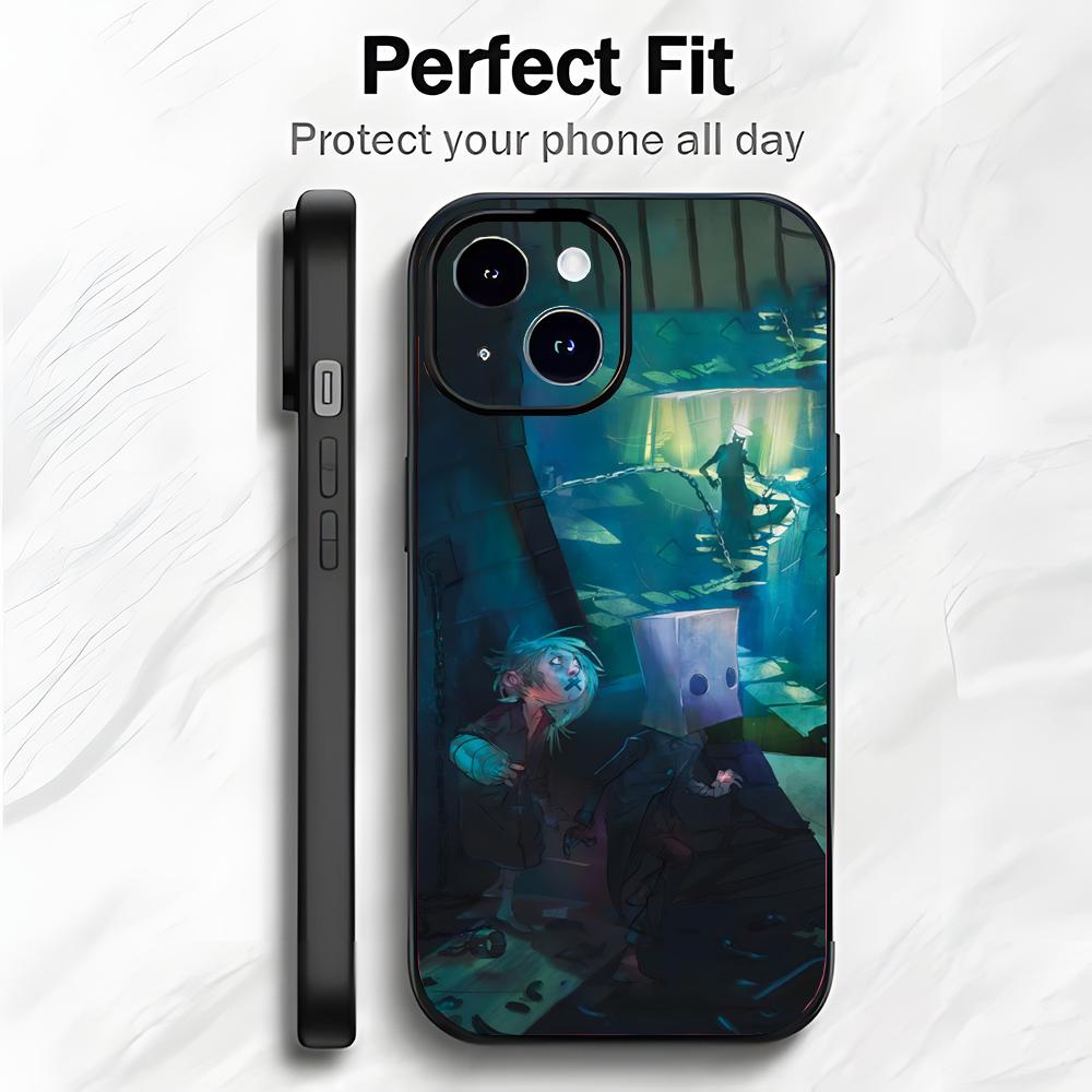 Classic Eerie Game L-Little Nightmares Phone Case Phone Case Soft Packaging Lightweight For iPhone17 16 15 14 13ProMax