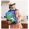 Adorable Cartoon Nylon Backpack For Boys And Girls In Primary School Large Capacity
