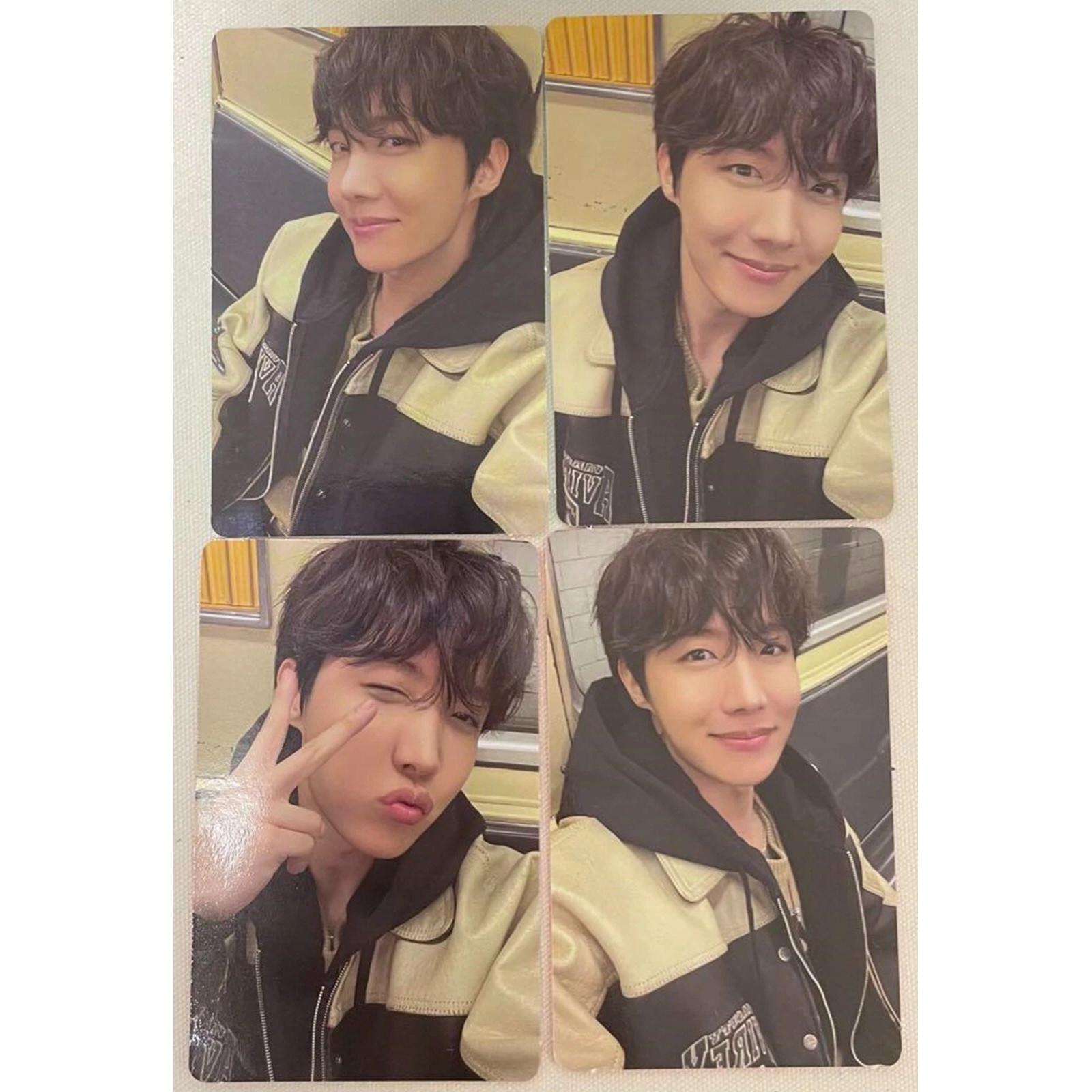 

BTS J-HOPE HOPE ON THE STREET ALBAM OFFICIAL Photo Card JHOPE HOSEOK FULL SET (4PCS)