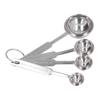 Stainless Steel Measuring Spoon Houehold Coffee Milk Spoon Kitchen Tools for Home4Pcs Set