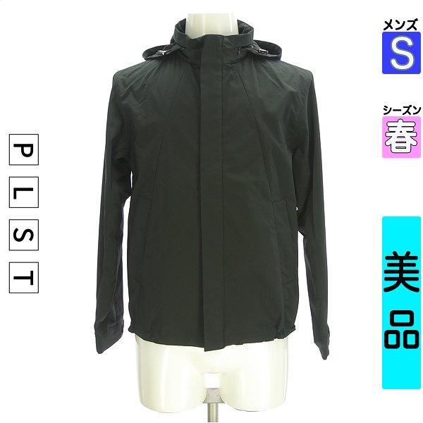 PLST Blouson Stadium Jacket Men s Spring Black S Stretch Light Mountain Parka [Used] [Used Clothes] [Sale]