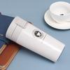 Stainless Steel Vacuum Insulated Travel Mug With Straw - 304 Inner 201 Outer 380ml/500ml Leakproof Portable Coffee Cup
