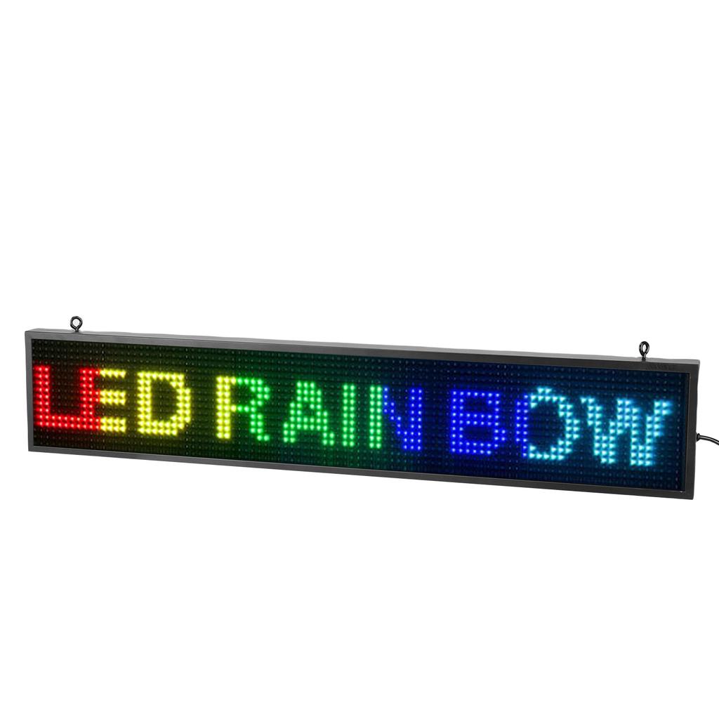 Scrolling Led Sign Outdoor Water Proof Advertising Sign WiFi Programmable Scrolling Message Board for Business Shop