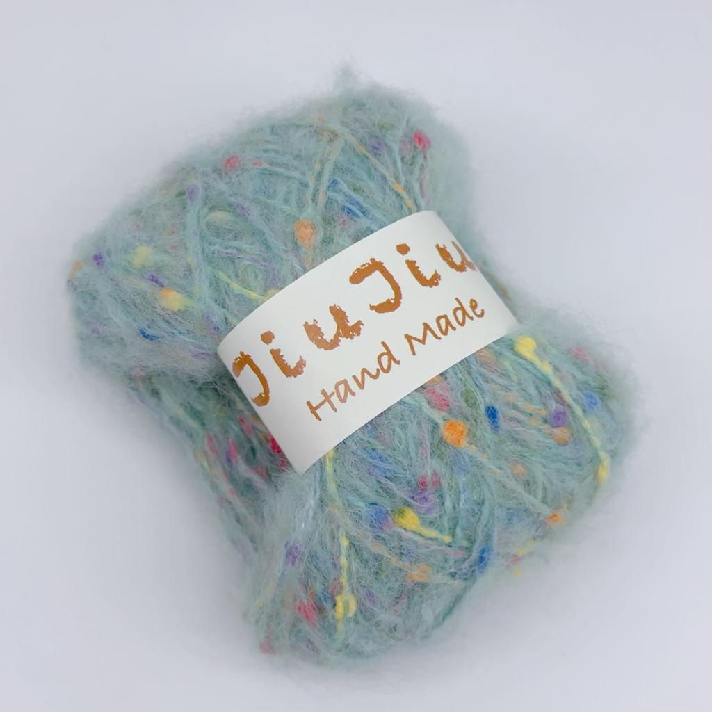 250g Yarn Handmade Wool Gypsy Ball Color Knitting Rough Mix Plush Yarn Ball Crochet Designer Sewing Sweater Accessories