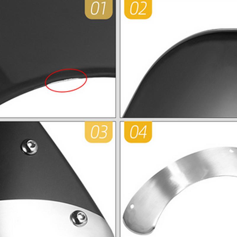 Motorcycle Wind Deflector Retro Motorcycle Handlebar Windshield Automotive Side Fairing For Women Men Family Friends Bobber