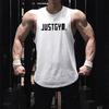 Brand Workout Sporting Stringer Clothing Bodybuilding Fashion Fitness Singlets Running Gym Muscle Sleeveless Shirt Mens Tank Top