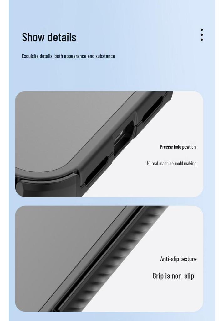 Magnetic Anti-Drop Phone Case for iPhone 13-17 Pro Max
