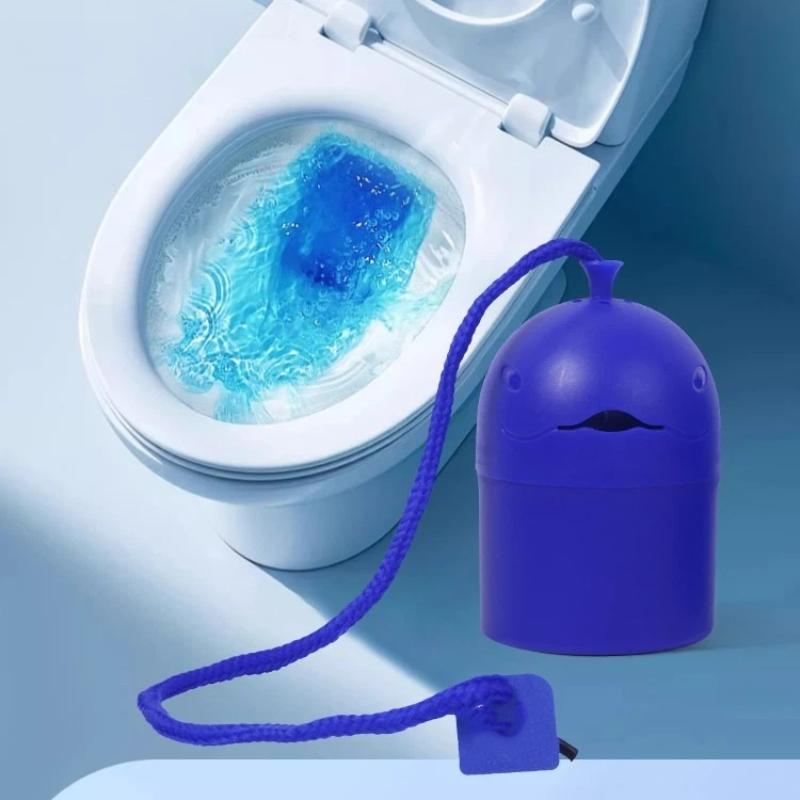 Automatischer Toilettenreiniger "Toilette Wal" Tragbares Flaschendesign Umweltfreundlich für das Familienbadezimmer Toilettenreinigung