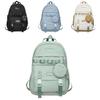Casual Nylon Travel Backpack With Large Capacity For Students And Daily Use
