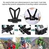 Shockproof Camera Headgear Mount With Reinforced Oxfords Fabric For Motorcycle Ridings Outdoor Filming Activity