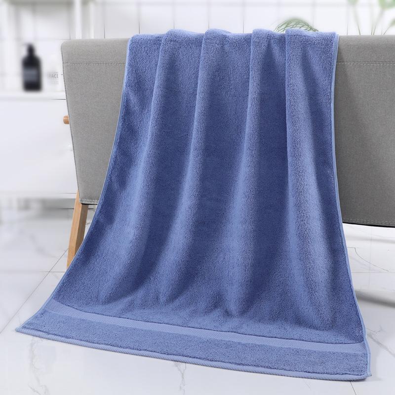 Five-star Hotel Class A Large Bath Towel Pure Cotton Bed and Breakfast Household Adult Bath Enlarged and Thickened 80*160CM
