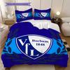 VfL Bochum 1848 Patroon Beddengoed Dekbed Set Dekbedovertrek Kussensloop Huisdecoratie Verjaardagscadeau (1 dekbedovertrek + 2 kussenslopen, zonder binnenkussen)