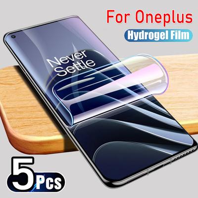 5PCS hydrogélová fólia pre OnePlus 10T 11 9RT 10R 10 Pro Ochranná fólia na displej One Plus ACE Pro 8 8T 7T Nord 2T CE 2 Lite 5G gélová fólia