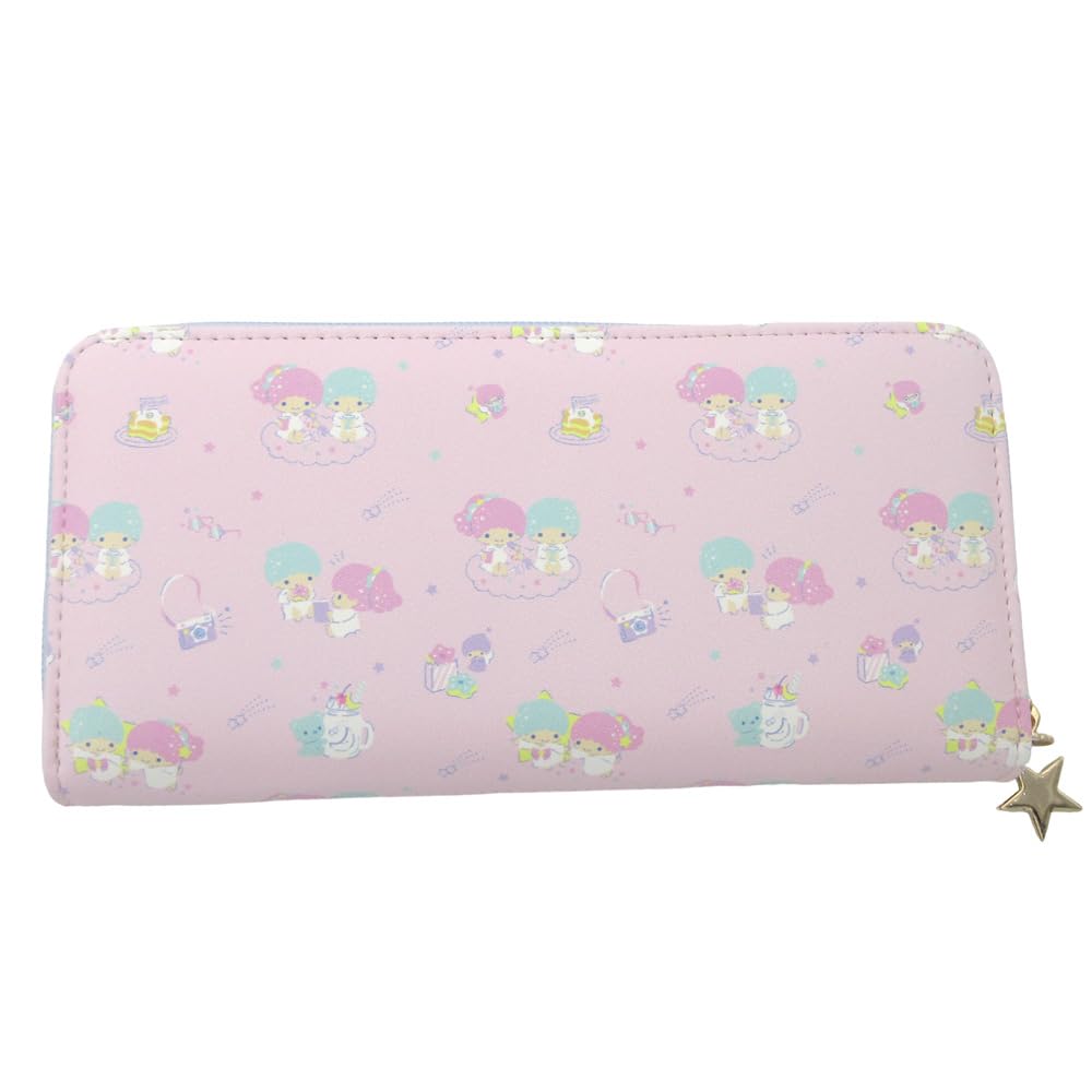 Long Wallet Round Little Twin Stars KL17 Pink [Aldi]