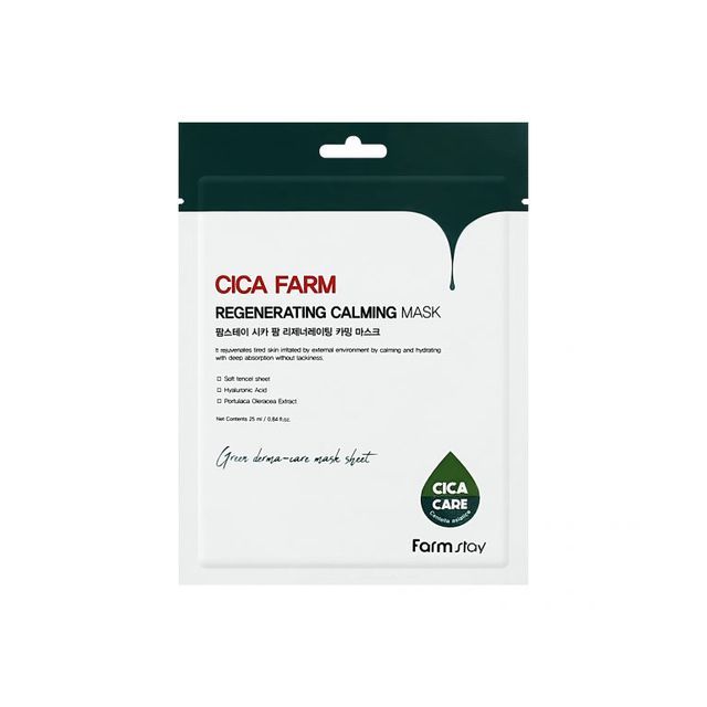 Farm Stay - Cica Farm Regenerating Calming Mask 25ml x 1 sheet