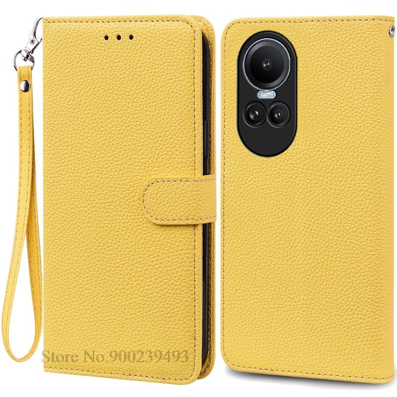For OPPO Reno 10 5G Case Wallet Leather Flip Case For OPPO Reno 10 Pro 5G Case Phone Covers For Oppo Reno 10 Pro Plus Covers