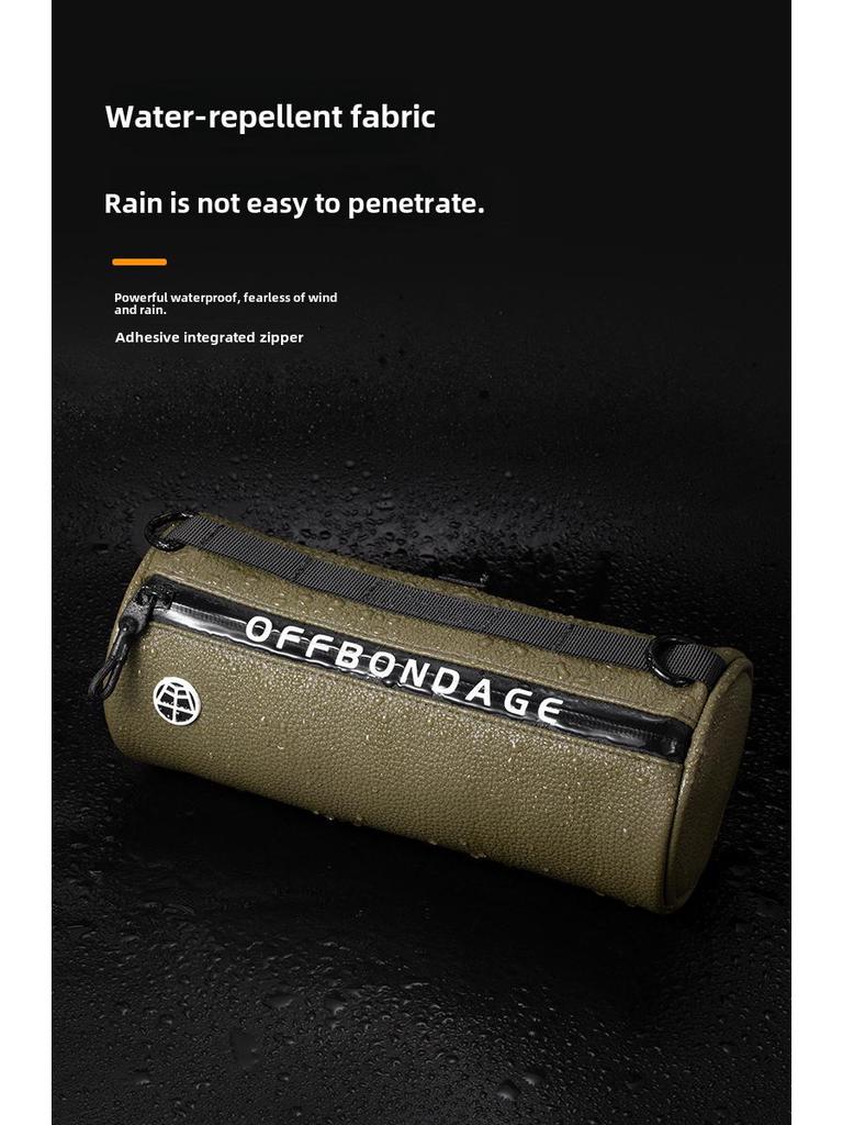 OFFBONDAGE Waterproof Front Bike Bag - Large Capacity Mountain Cycling Storage