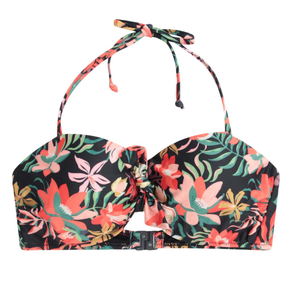Animal Womens/Ladies Docks Printed Front Tie Bikini Top