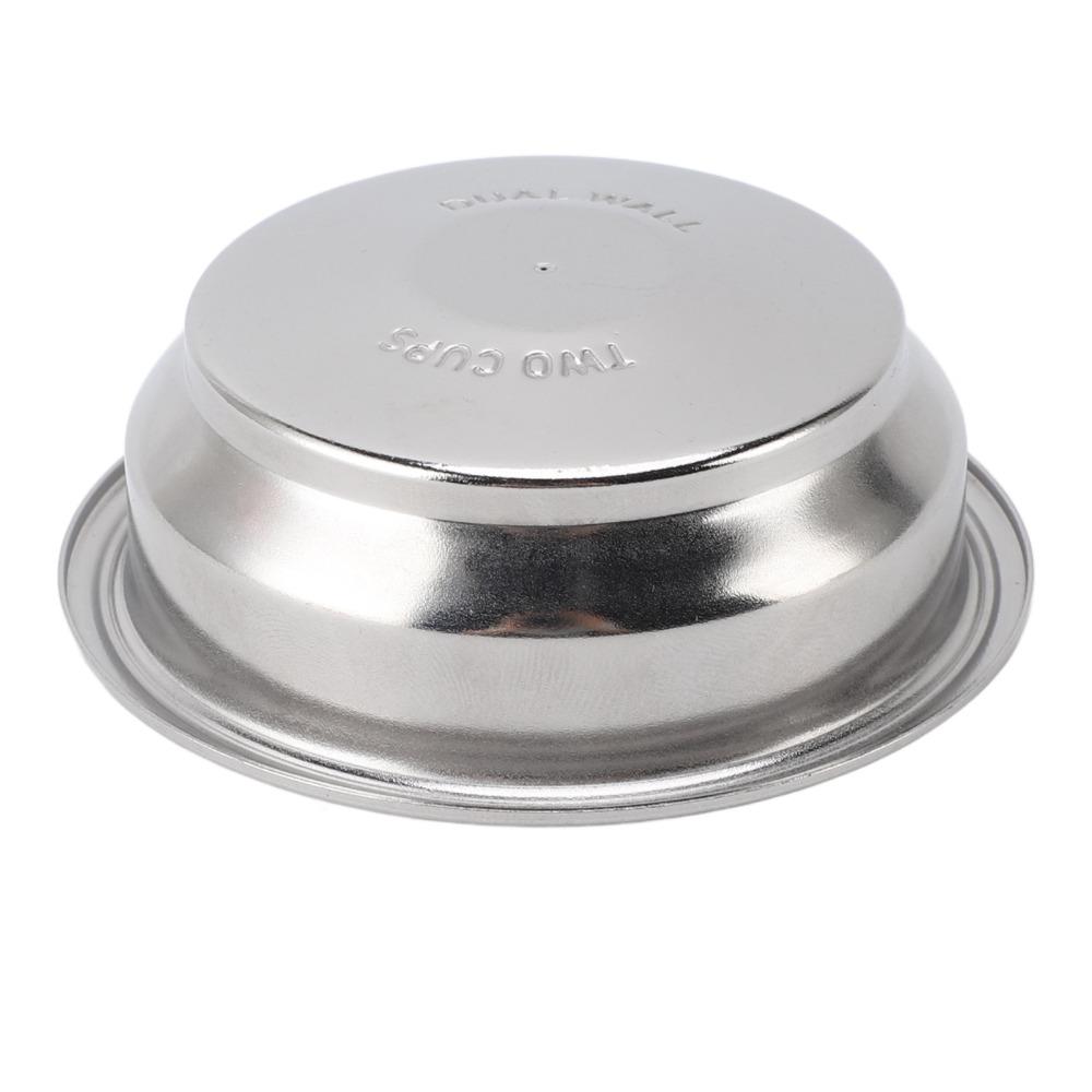 2er-Set 58mm Siebträgerkorb Doppellagiger Espresso-Filterkorb Für Portafilter Kaffeemaschine