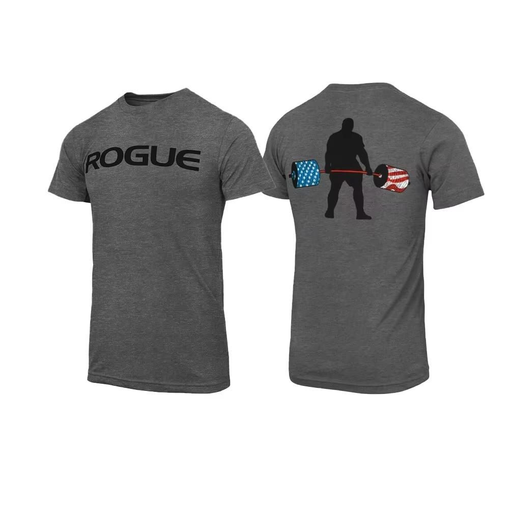 Rogue Unisex Kurzarm T-Shirt Amerikanische Street Sportbekleidung Lässige Mode 2026 Heißer Verkauf Bequemes Baumwoll-T-Shirt Herren Damen Oberteile
