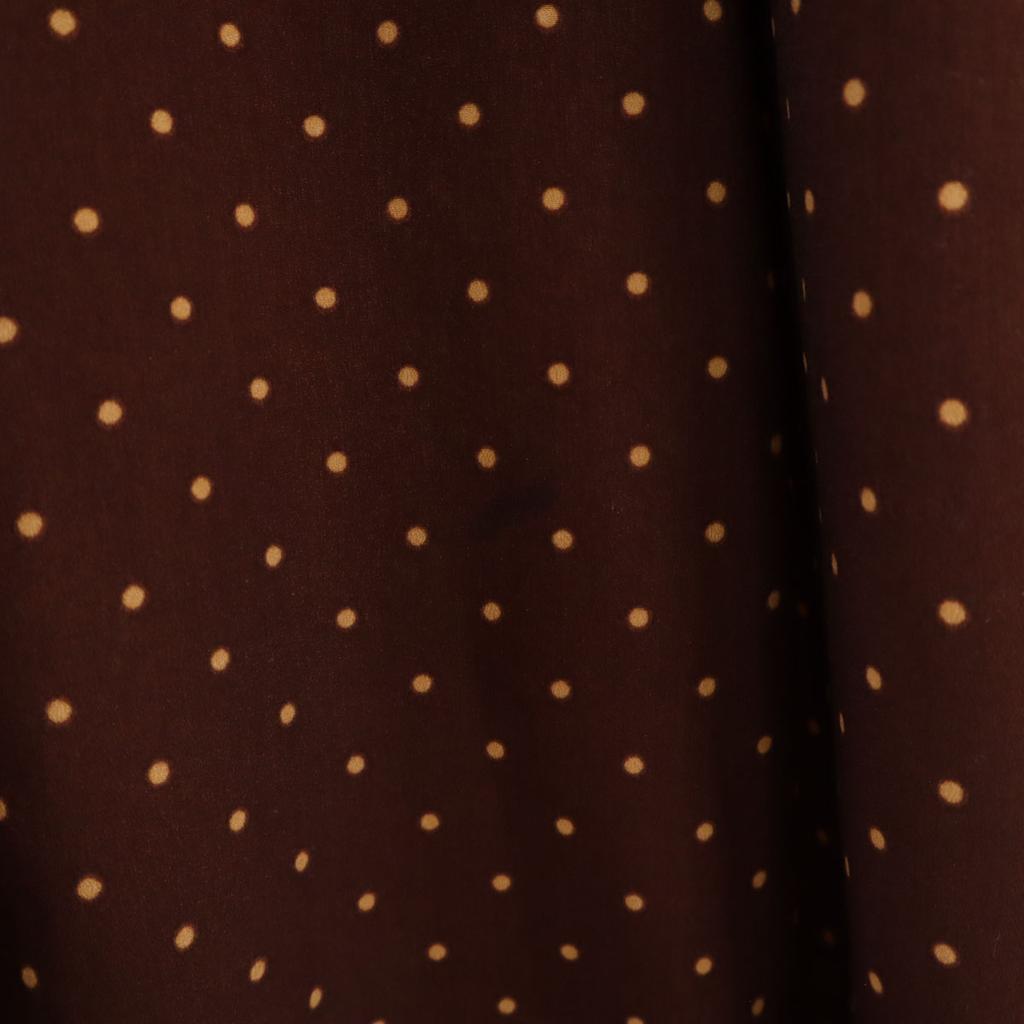 nano universe Five-quarter sleeve one piece 36 Brown Women Used