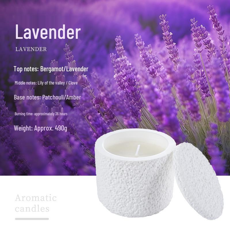 

Ароматерапевтический хрустальный стакан для свечи с гипсовым основанием - Домашний декор, украшение, пламя