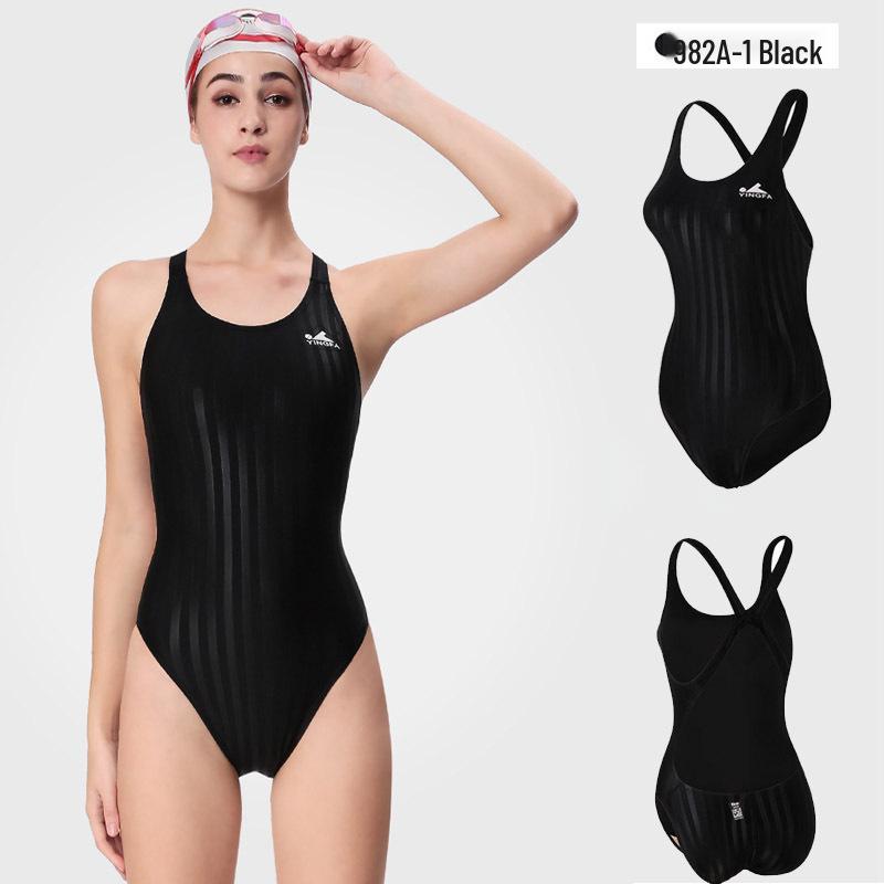 Yingfa Women s Chlorine-Resistant Quick-Dry Slimming Racing Swimsuit XXL (50-60 kg)