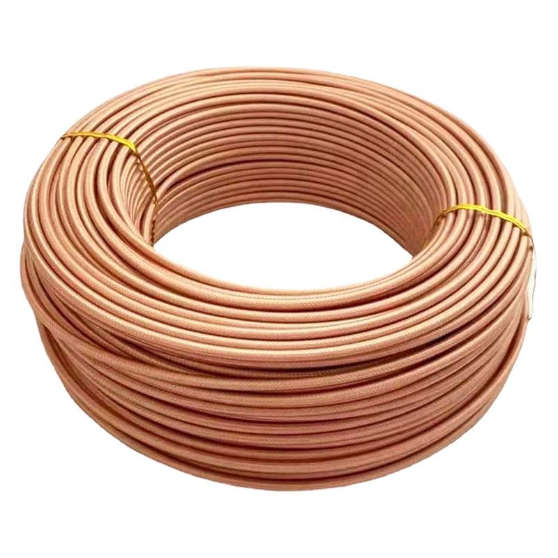 RG400 RG-400 Coaxial Cable Double Shielded Adapter Crimp for Connector 50Ohm High Quality High Temperature Resistance Copper RF