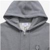 Maison Kitsune Mm00714km0321 H131 Kräftiger Fuchs Kopf Aufnäher Herren Kapuzenpullover Reißverschluss