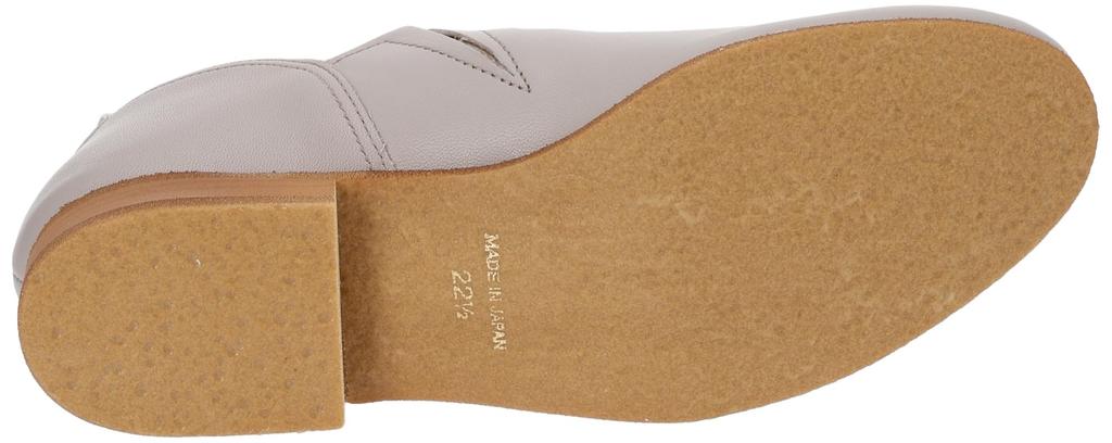 Yosuke Women's Ballet Flats, 5510109, Greige, Size 22.5 Cm