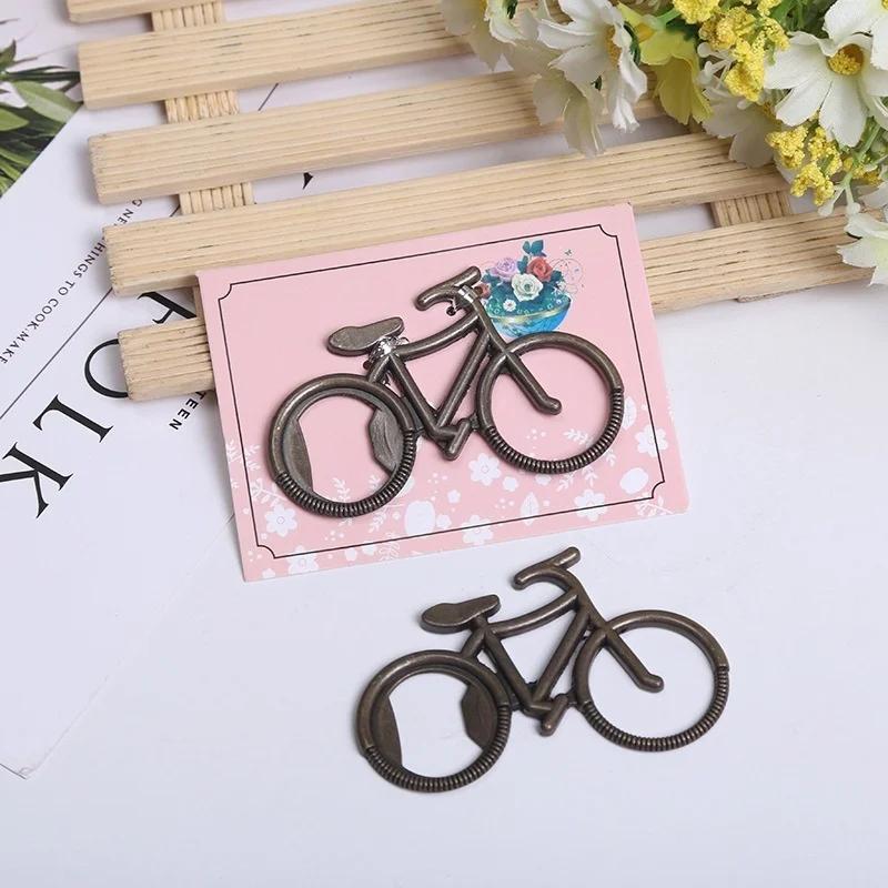 Bottle Opener Bicycle Shape Alloy Tool Wedding Party Birthday Baby Shower Gift Souvenir Beer Bottle Opener Wedding Gift