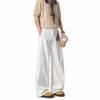 ICH MODE Men's Summer Casual Wide-Leg Trousers