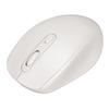 Wireless Mechanical Mouse Ergonomic Design 3 Level Adjustable DPI 1600DPI 2.4G USB Rechargeable MouseWhite