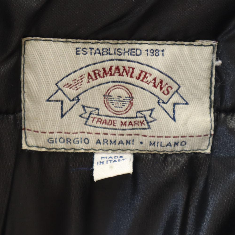 ARMANI JEANS 90s Made in Italy Old Long sleeve Quilted coat I 40 Women Used